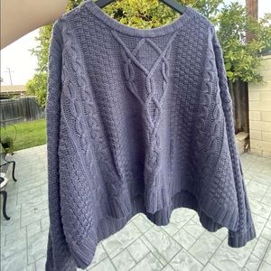 Knitted sweater